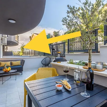 Apartman Colibri-design&beach Mit 40m2 Terrasse Und 2 Sups